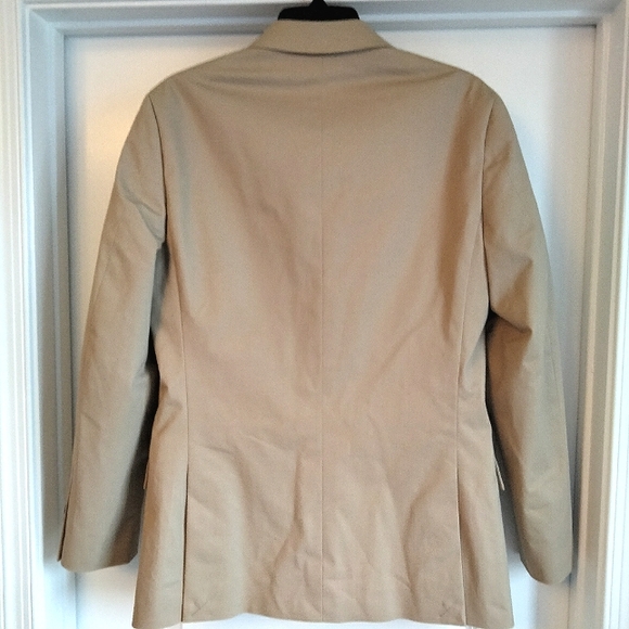 NWT 42R J.Crew Factory Thompson University Blazer TruTemp Khaki Twill Sport Coat - Picture 2 of 15